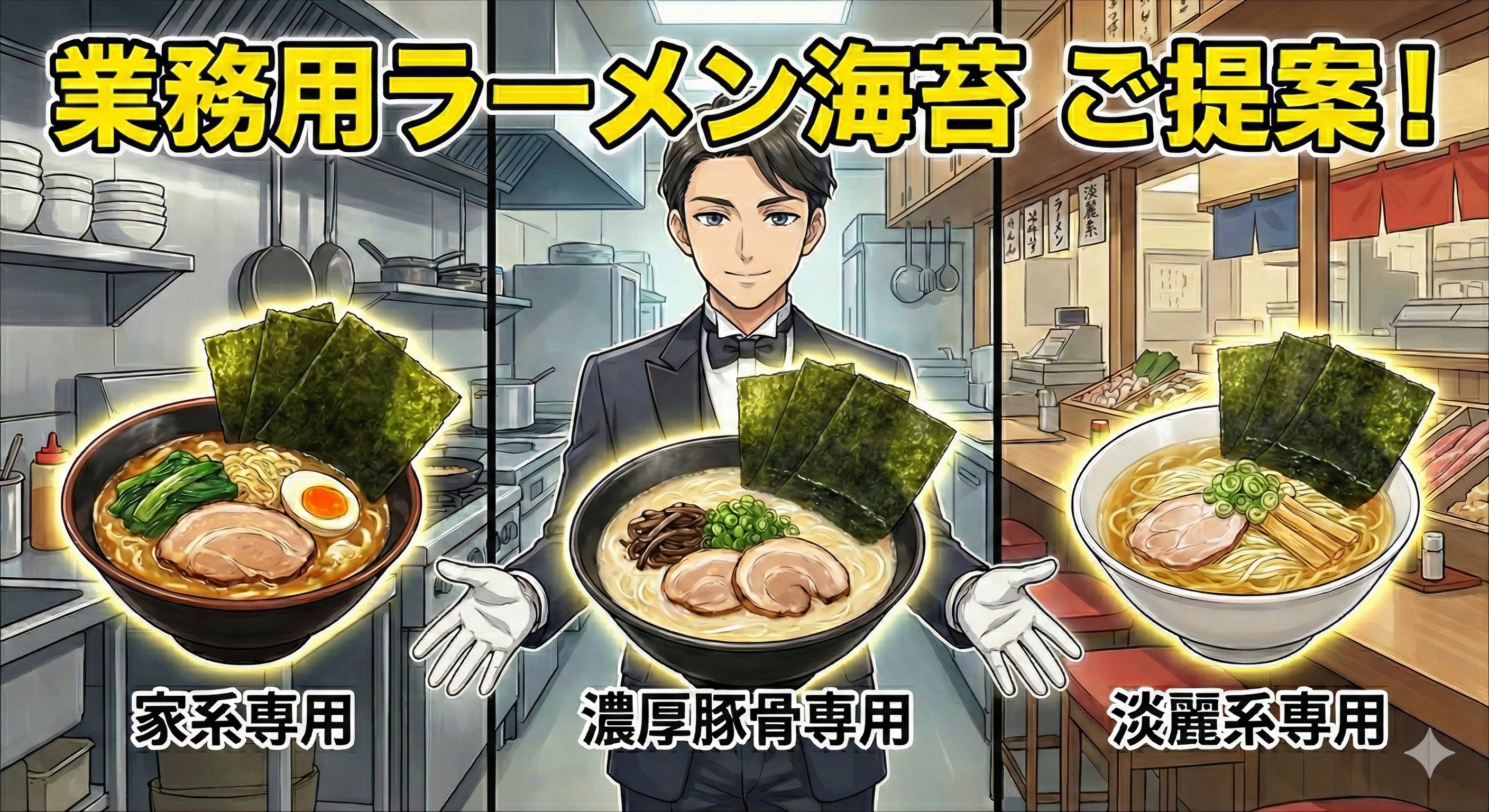 ラーメンを格上げする「海苔」の極意：選び方と厚みの秘密